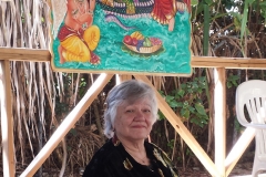 JoyceSendingAtSivanandaSmall